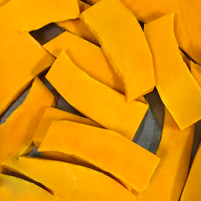 Tranches de citrouille IQF